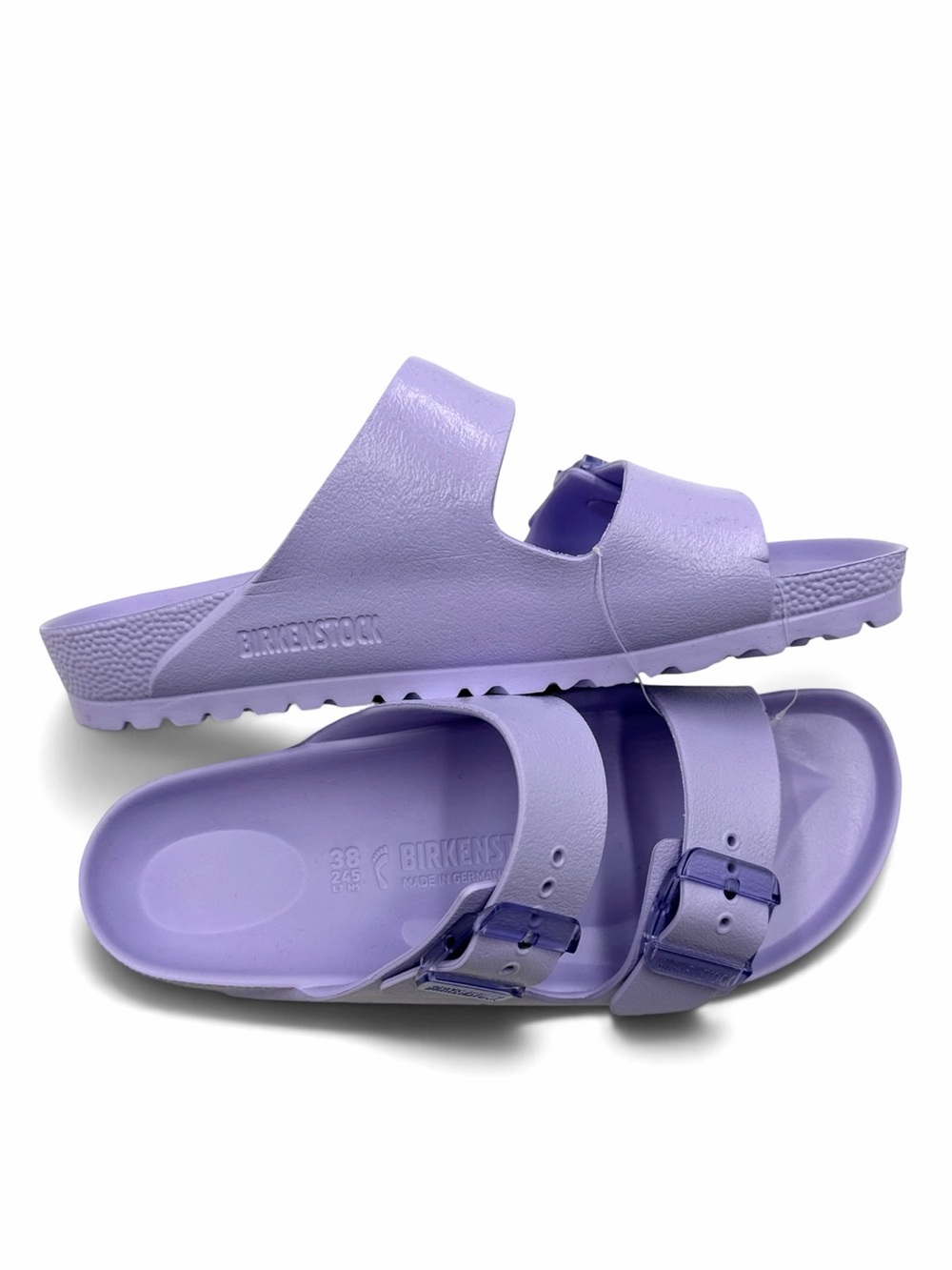 Birkenstock Arizona Stealth Buckle EVA Slide Sandals - Size 38 EU - Picture 7 of 16